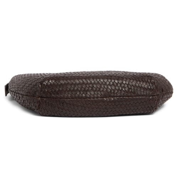 Madewell Dark Brown Woven Hobo Bag - Picture 2 of 8